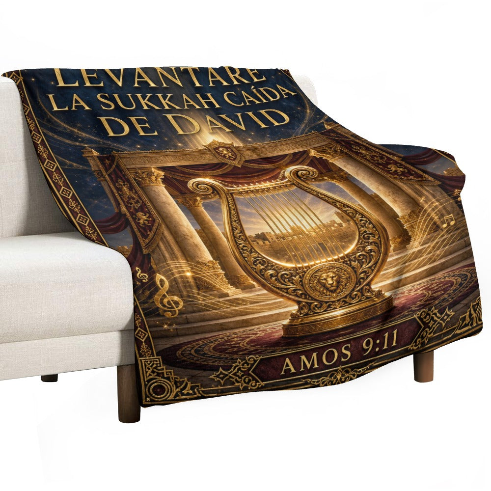 Manta Levantaré la Sukkah Caída de David – Amos 9:11 – 60×80