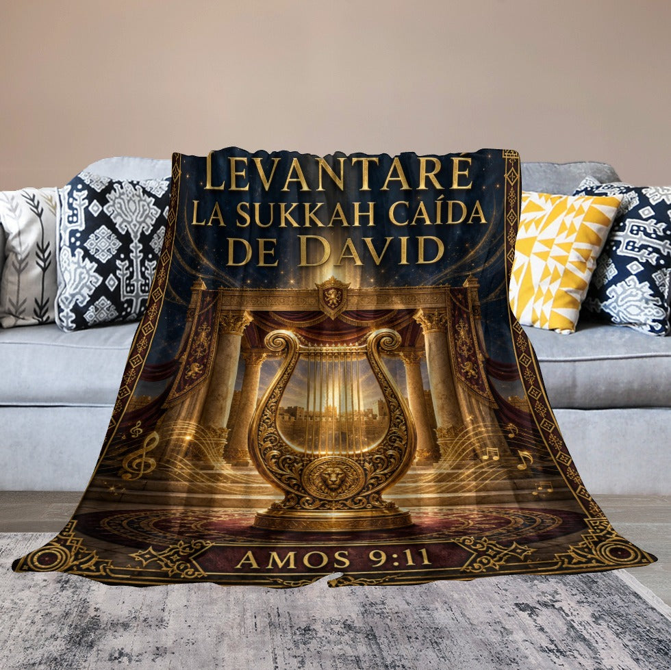 Manta Levantaré la Sukkah Caída de David – Amos 9:11 – 60×80